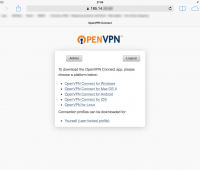 OpenVPN - выбор клиентов